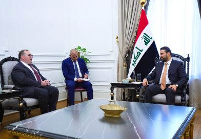 الزيدي يستقبل القائم بأعمال السفارة الأمريكية لدى العراق