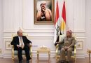 مسعود بارزاني يستقبل الأمين العام لحزب متحدون
