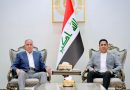 الدخيل يستقبل العبيدي ويبحث معه الملفات الامنية والخدمية في نينوى