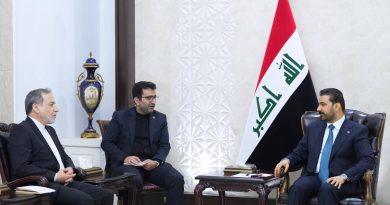 الزيدي يستقبل عراقجي ويؤكد أن العراق يقف مع أولوية إنهاء الحروب واعتماد المفاوضات