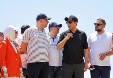 الدخيل يجري كشفا موقعيا على الأراضي المرشحة للتوزيع في محافظة نينوى