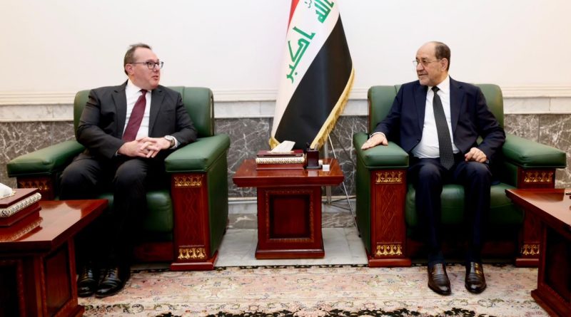 المالكي يستقبل القائم بأعمال سفارة الولايات المتحدة