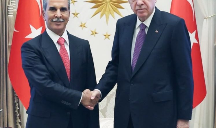 رئيس مجلس القضاء الأعلى يلتقي الرئيس التركي