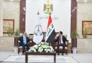 الدخيل يبحث مع الكريم سبل دعم القطاع الصناعي في محافظة نينوى