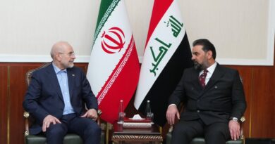رئيس مجلس النواب هيبت الحلبوسي يستقبل رئيسَ مجلس الشورى الإيراني محمد باقر قاليباف رئيس مجلس النواب هيبت الحلبوسي يستقبل رئيسَ مجلس الشورى الإيراني محمد باقر قاليباف